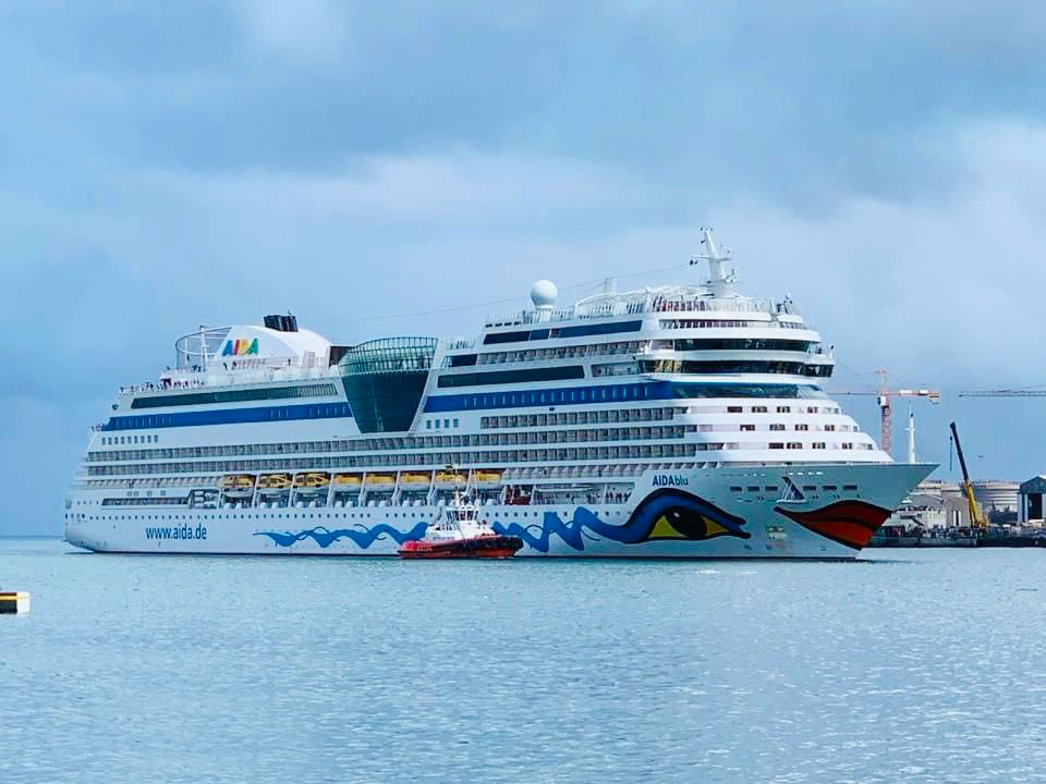 L'arrivée du Paquebot « AIDABlu » lance la saison touristique avec une multitude d'activités exceptionnelles